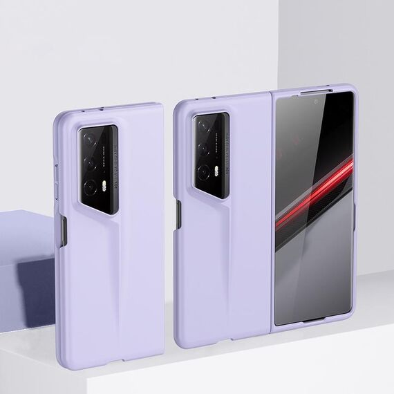 Per Honor Magic V2 RSR Porsche Design Custodia per PC ultrasottile con sensazione di pelle (viola)