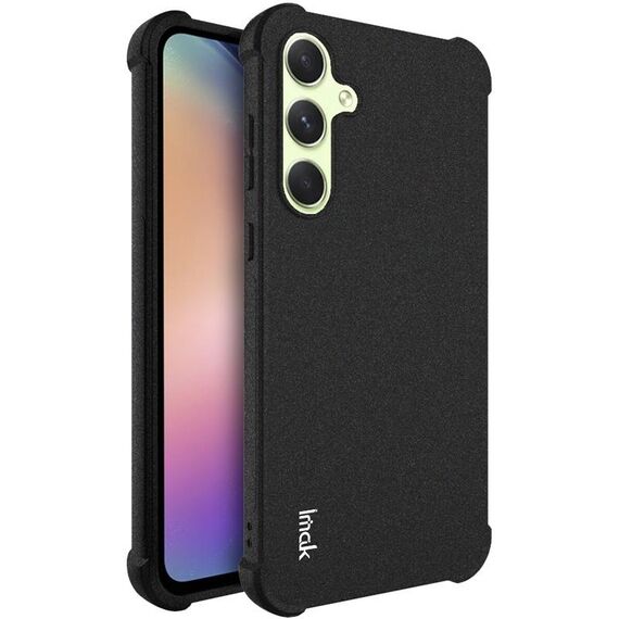 Custodia per telefono in TPU antiurto imak per Samsung Galaxy A35 5G (nero opaco)