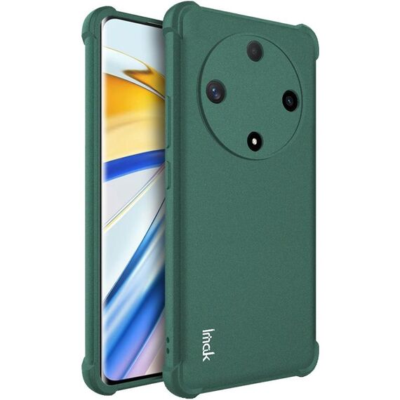 Per Honor X9b 5G / Magic6 Lite 5G imak custodia in TPU antiurto con airbag (verde opaco)