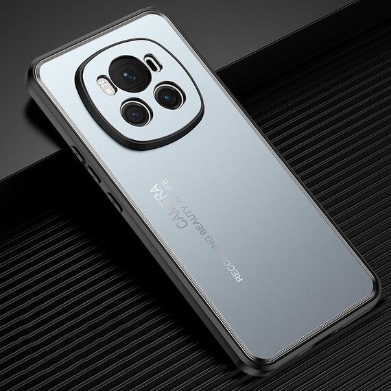 Custodia per telefono in metallo satinato per Honor Magic6 Pro (blu)