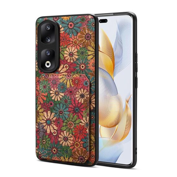 Custodia per telefono con doppio slot per scheda Honor 90 Pro (verde primavera)