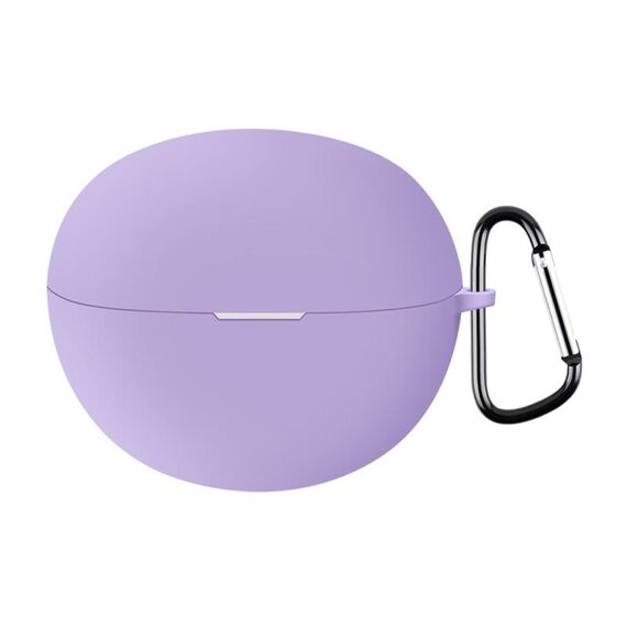 Custodia protettiva in silicone liquido per auricolari Huawei FreeClip (viola)