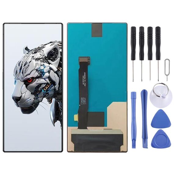 Per ZTE nubia Red Magic 8S Pro Schermo LCD AMOLED con digitalizzatore assemblaggio completo