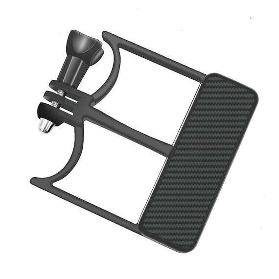 Adattatore universale per telefono da gimbal a fotocamera sportiva per DJI OSMO 6/5/4/3 a Gopro DJI Action 4 (nero)