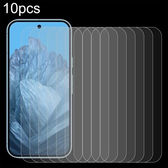 Per Google Pixel 9 Pellicola in vetro temperato 10 pezzi 0,26 mm 9H 2,5D