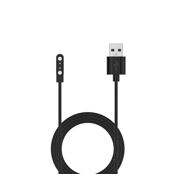 Cavo di ricarica magnetico per smartwatch Xiaomi Mibro Watch Lite 2, lunghezza: 1,2 m (nero)