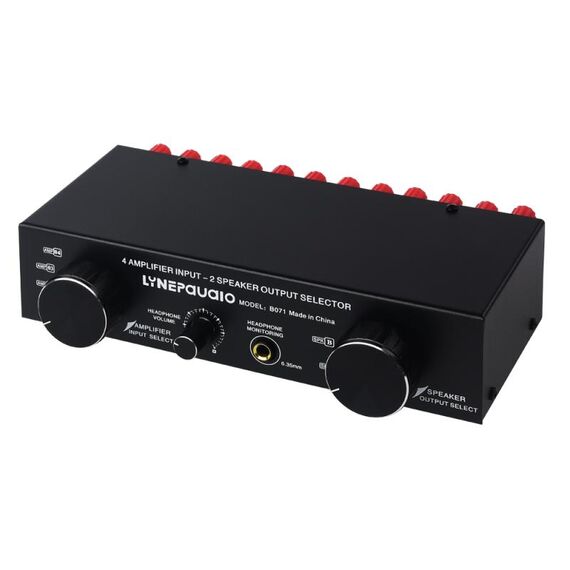 Selettore altoparlante amplificatore di potenza 4 ingressi 2 uscite o 2 ingressi 4 uscite