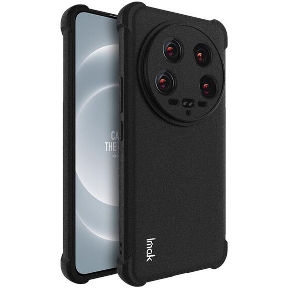 Per Xiaomi 14 Ultra 5G imak custodia per telefono in TPU antiurto con airbag (nero opaco)