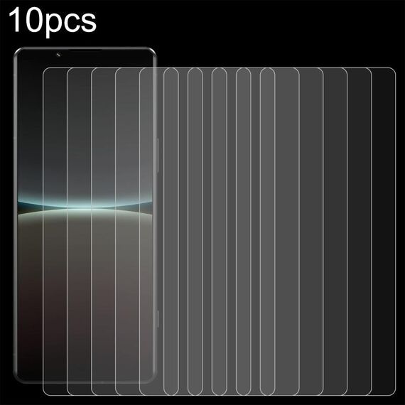 Per Sony Xperia 5 VI Pellicola in vetro temperato 10 pezzi 0,26 mm 9H 2,5D