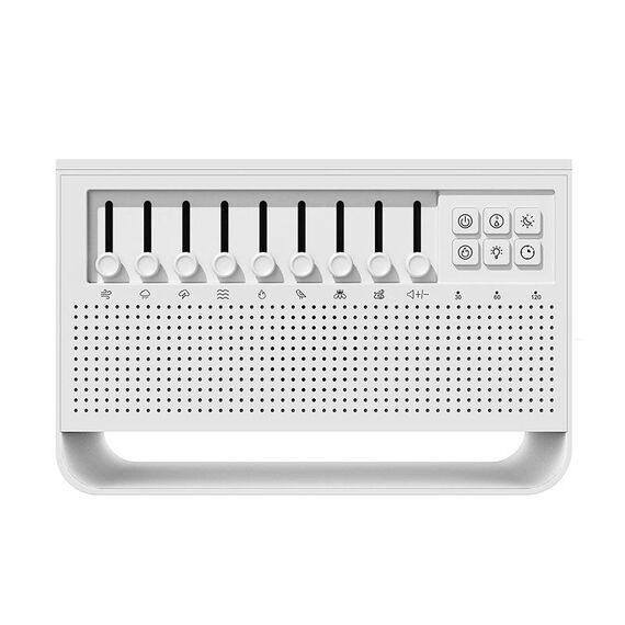Umidificatore da tavolo domestico per macchina per aromaterapia con fiamma bianca Bluetooth C221 (versione inglese)