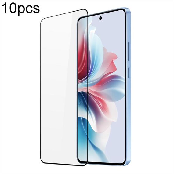 Per OPPO Reno11 F 10 pezzi DUX DUCIS 0,33 mm 9H Pellicola in vetro temperato allumina media