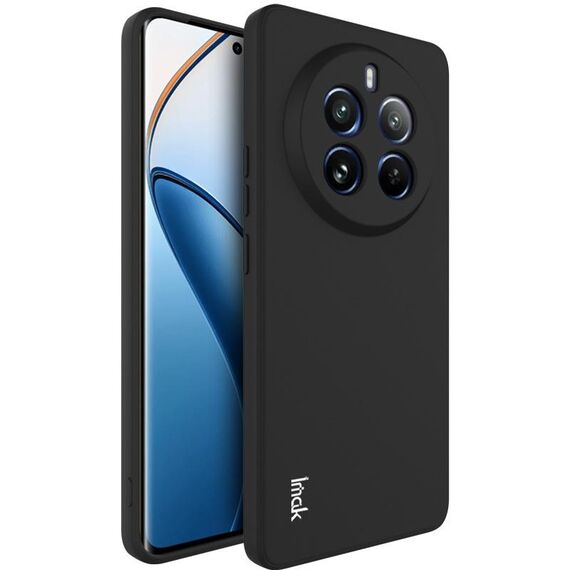 Custodia per telefono in TPU con bordo dritto serie Realme 12 Pro 5G/12 Pro+ 5G imak UC-4 (nera)