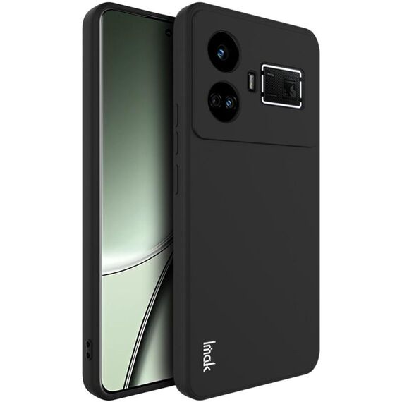Custodia per telefono in TPU con bordo dritto serie Realme GT5 5G imak UC-4 (nera)