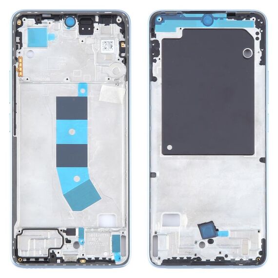 Per Xiaomi Redmi Note 13 4G Piastra cornice cornice LCD originale per alloggiamento anteriore (blu)