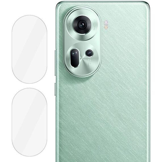 Per OPPO Reno11 5G Global 2 pz/set IMAK HD Pellicola per obiettivo fotocamera posteriore in vetro