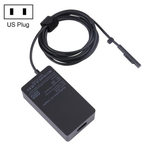 SC203 12V 2.58A 49W Adattatore per caricabatterie CA per Microsoft Surface Pro 6/Pro 5/Pro 4 （Spina USA）