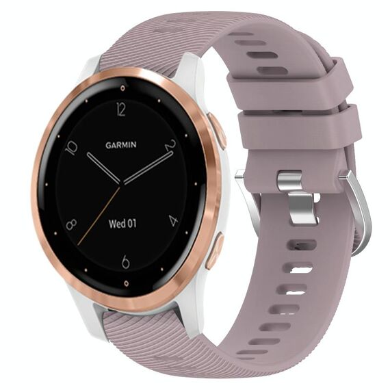 Per cinturino in silicone a tinta unita Garminmove3S da 18 mm (Roland Purple)