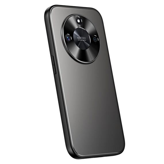 Per Honor X50 R-JUST RJ-61 Galvanotecnica TPU satinato + custodia per PC (grigio)