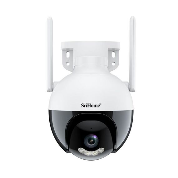 SriHome SH045 2MP DC12V IP66 Impermeabile AI Auto Tracking Visione notturna WiFi HD Camera (Spina UK)