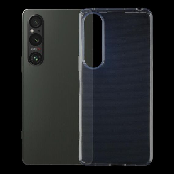 Per Sony Xperia 1 VI Custodia per telefono in TPU trasparente ultrasottile