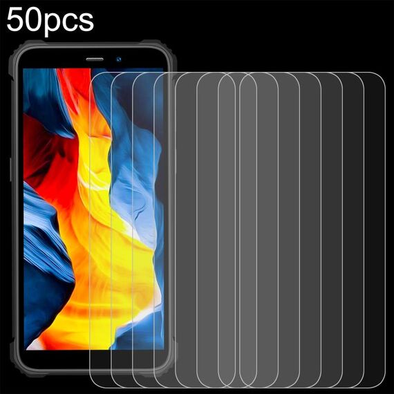 Per OUKITEL WP32 50 pezzi 0,26 mm 9H 2,5D pellicola in vetro temperato