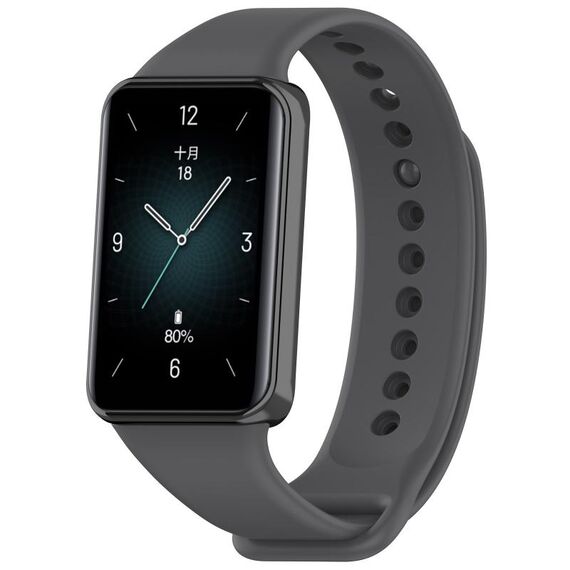Per cinturino per orologio in TPU tinta unita Honor Band 9 (grigio scuro)