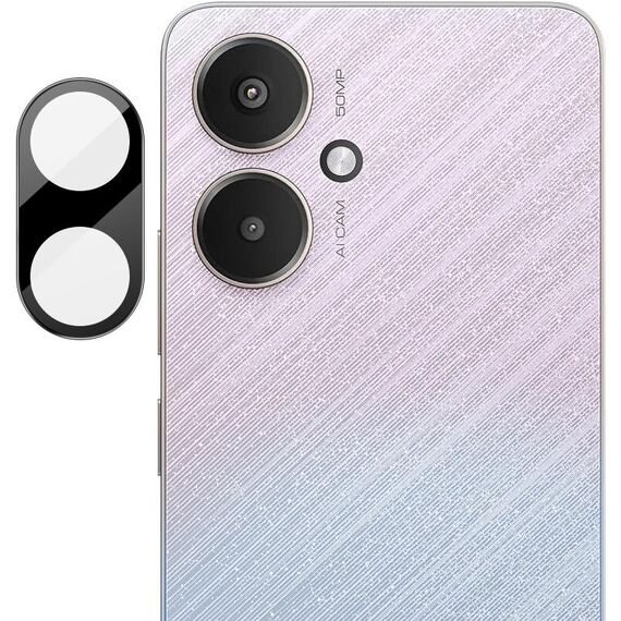 Per Xiaomi Redmi 13C 5G / 13R 5G imak Pellicola per lenti in vetro integrata ad alta definizione Versione nera