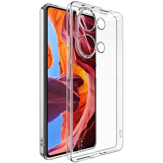 Per Xiaomi POCO M6 Pro 4G imak Serie UX-5 Custodia protettiva in TPU trasparente antiurto (trasparente)