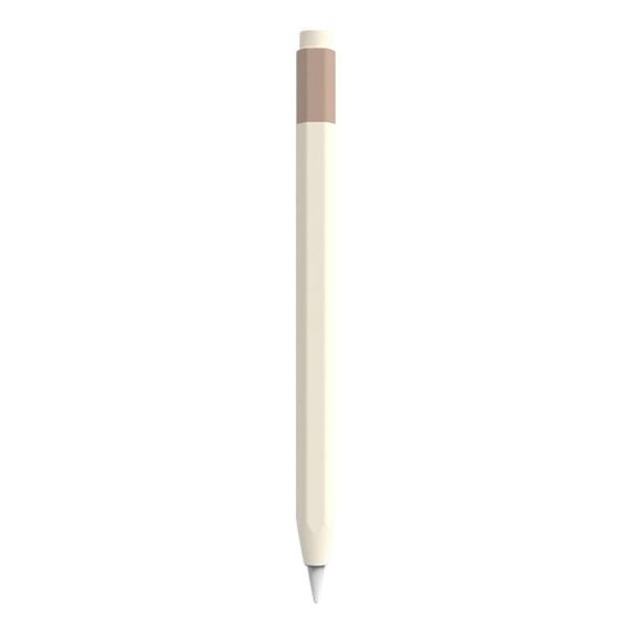 Per Apple Pencil 3 Custodia stilo in silicone liquido stile matita (bianca)