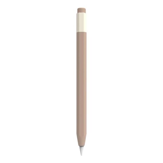 Per Apple Pencil 3 Custodia stilo in silicone liquido stile matita (caffè)