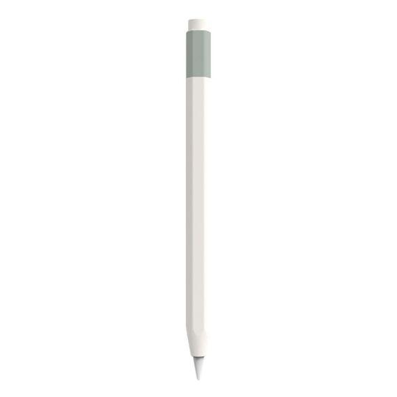Per Apple Pencil 3 Custodia stilo in silicone liquido stile matita (bianco-bluastro)