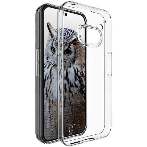 For Nothing Phone 2a 5G imak Serie UX-5 Custodia protettiva in TPU trasparente antiurto (trasparente)