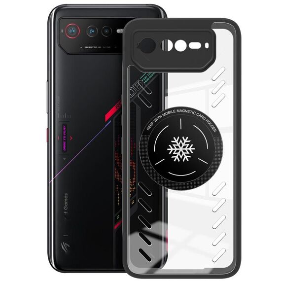 Per Asus ROG Phone 6/6 Pro / 6D imak UX-9A Serie Airbag a quattro angoli Custodia antiurto per dissipazione del calore