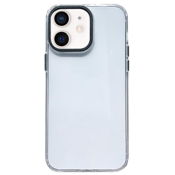 Per iPhone 12 Pro Max 2 in 1 Custodia per telefono antiurto trasparente in acrilico (trasparente)