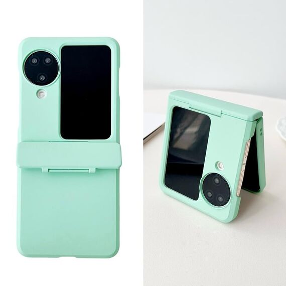 Per OPPO Find N3 Flip Skin Feel PC Custodia antiurto a copertura totale (azzurro)