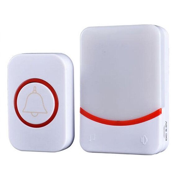 CMF1188-11 Campanello wireless domestico con alimentazione USB, telecomando, chiamante per campanello lampeggiante intelligente