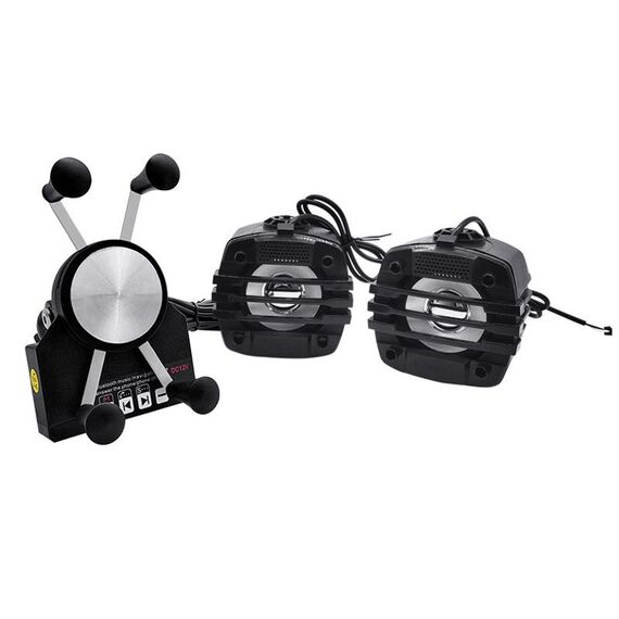 Supporto di ricarica per telefono cellulare per moto con altoparlante MP3 Bluetooth (YL-056)