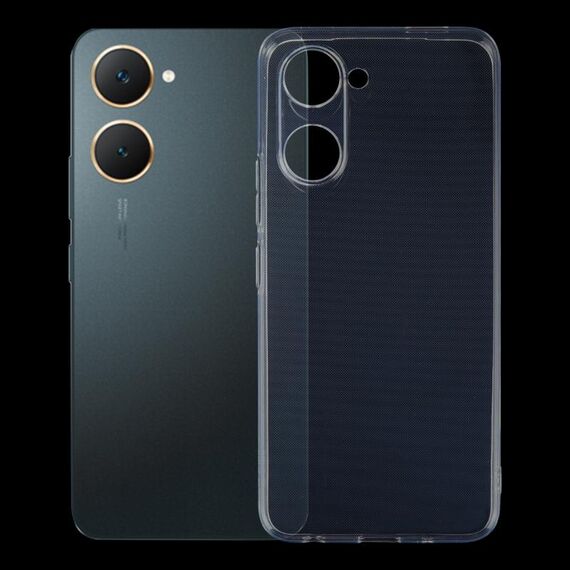 Per vivo Y03 Custodia per telefono in TPU trasparente ultrasottile