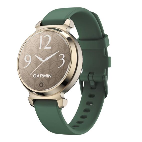 Per cinturino per orologio in silicone Garmin Lily 2 (verde scuro)