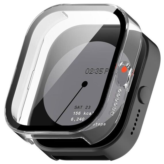Per CMF Watch Pro D395 PC + custodia protettiva per orologio integrata con pellicola temperata (trasparente)