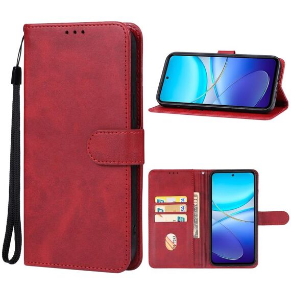 Custodia in pelle per telefono vivo V40 SE (rossa)