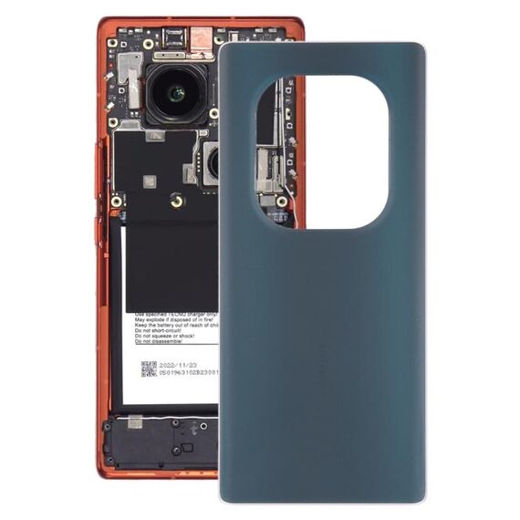 Per Tecno Phantom X2 Pro AD9 Cover posteriore batteria originale (blu)