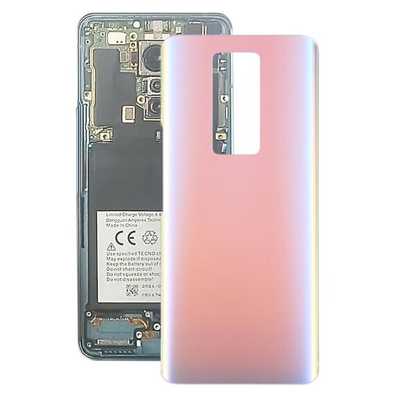 Per la copertura posteriore della batteria originale Tecno Phantom X AC8 (arancione)