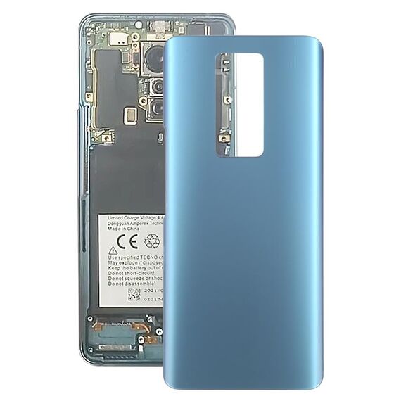 Per Tecno Phantom X AC8 Cover posteriore batteria originale (blu)