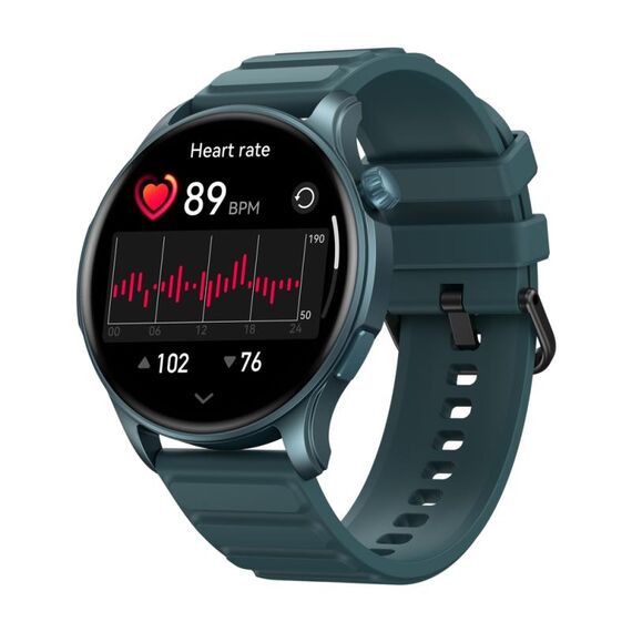 Zeblaze Btalk 3 Pro 1,43 pollici BT5.2 Smart Watch fitness e benessere, supporto chiamata Bluetooth/sonno/ossigeno nel sangue/frequenza cardiaca/monitoraggio della pressione sanguigna (verde)
