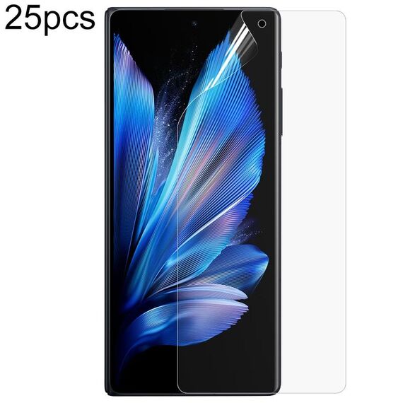 Per vivo X Fold3 25 pezzi Proteggi schermo esterno Pellicola idrogel antideflagrante