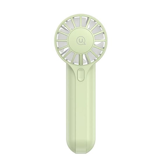 USAMS ZB288 Mini ventilatore portatile portatile ricaricabile ad alta velocità di tipo C (verde)