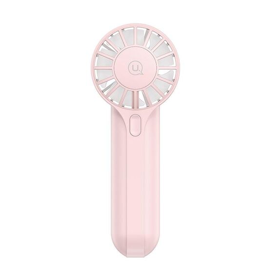 USAMS ZB288 Mini ventilatore portatile portatile ricaricabile ad alta velocità di tipo C (rosa)