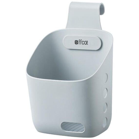 Cesto portaoggetti da cucina Ffcat Cesto portaoggetti da bagno, colore: 55209 grigio