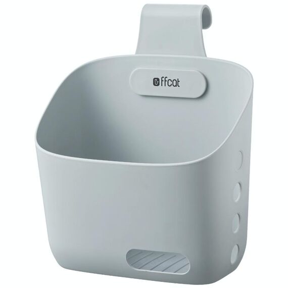 Cesto portaoggetti da cucina Ffcat Cesto portaoggetti da bagno, colore: 55210 grigio